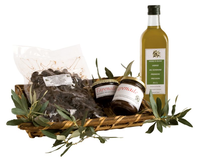 Panier-huile-olives-tapenade